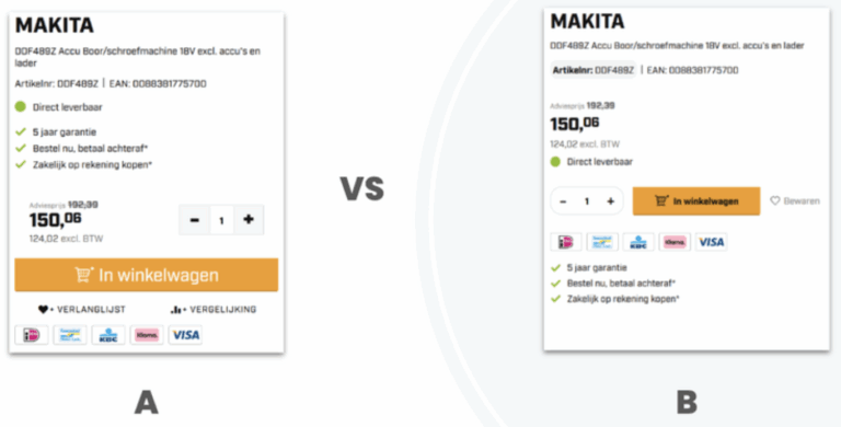 A/B Test Example